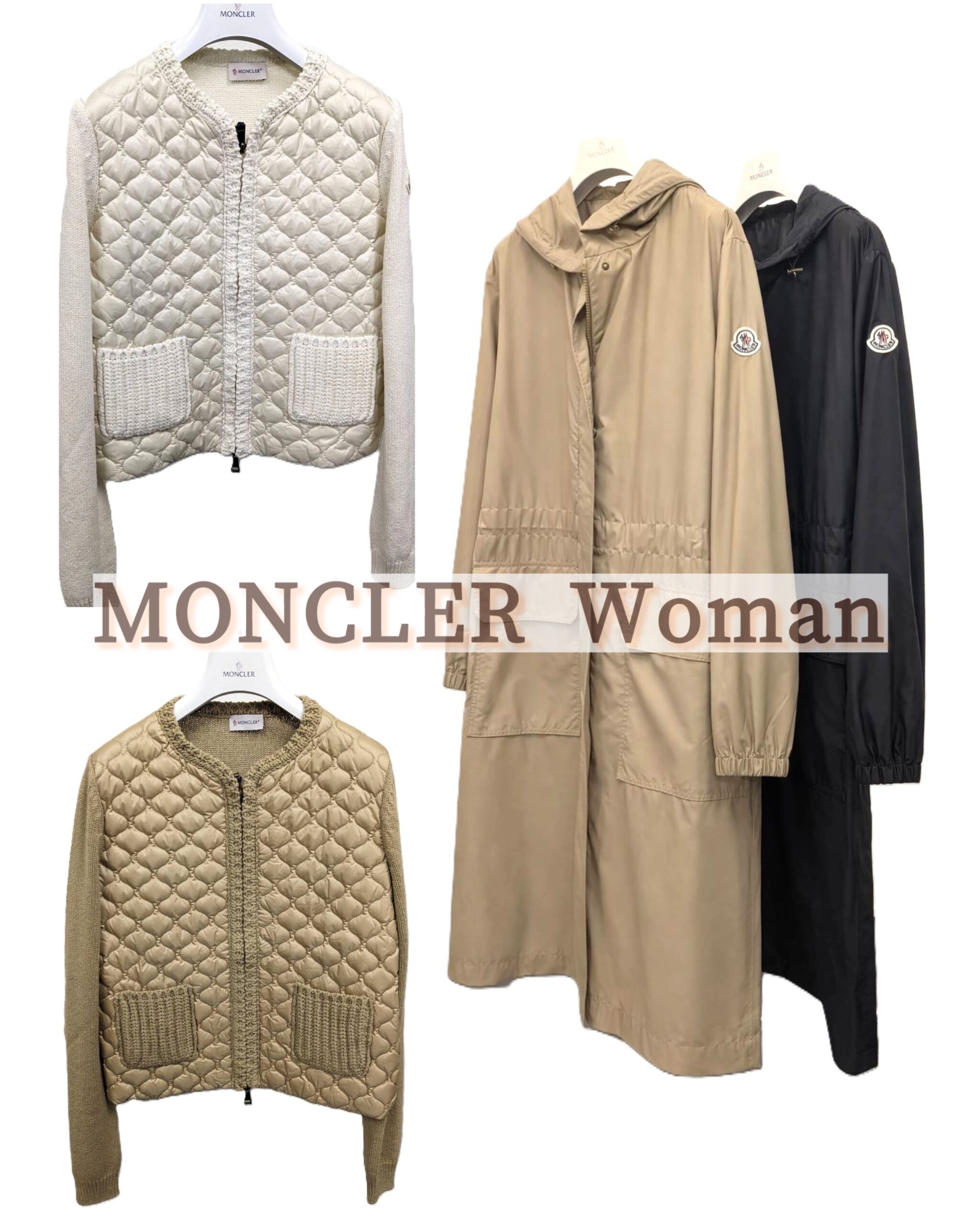 春のサンフェア商品紹介『MONCLER Woman（モンクレール）』